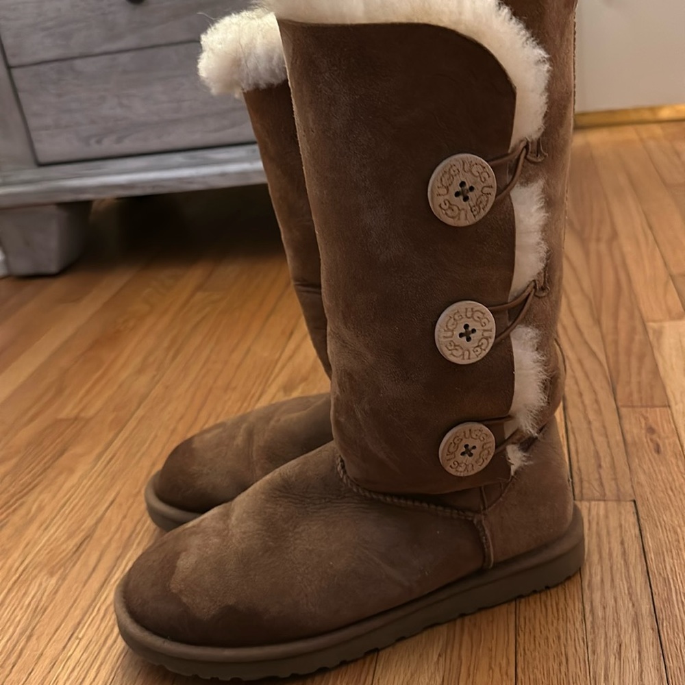 Ugg Bailey Suede Button Boots - image 1